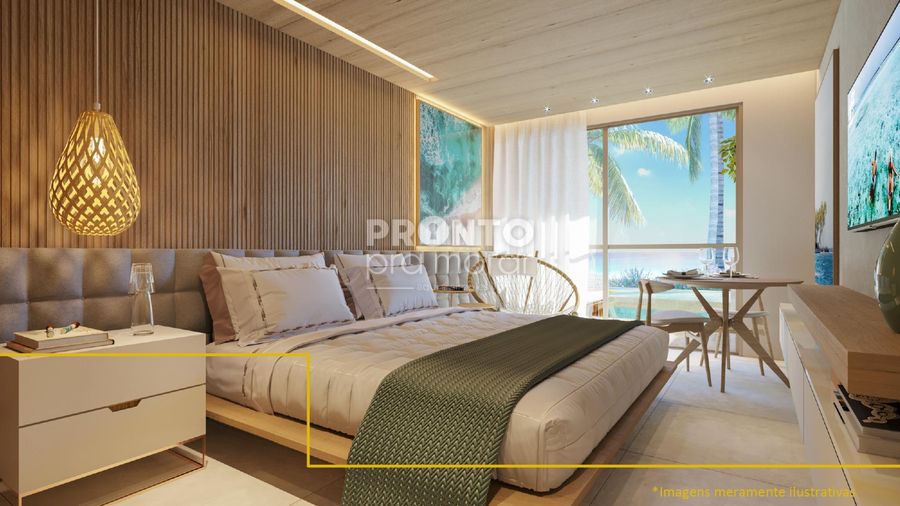 Apartamento à venda com 1 quarto, 31m² - Ponta de Serrambi,Ipojuca