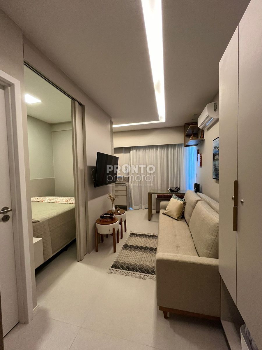 Apartamento à venda com 1 quarto, 28m² - Praia de Muro Alto,Ipojuca
