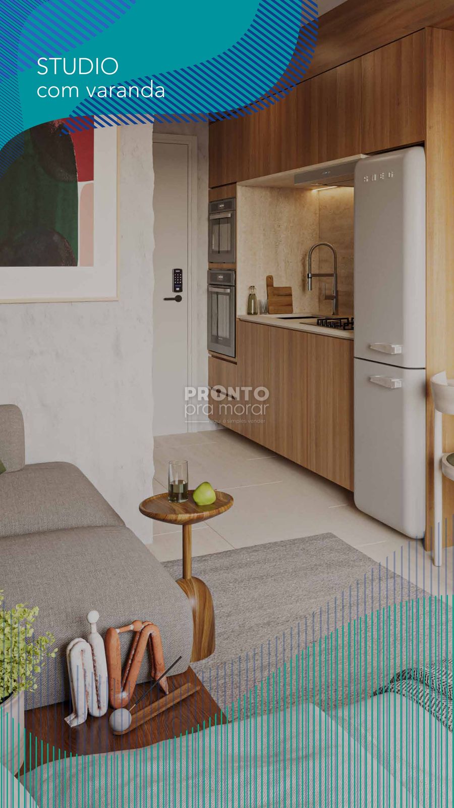 Apartamento à venda com 1 quarto, 23m² - Praia do Camacho,Maragogi