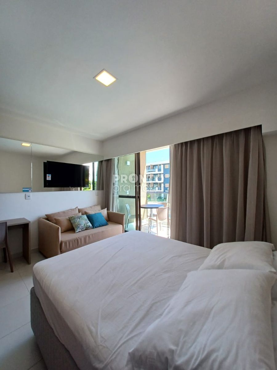 Apartamento à venda com 1 quarto, 29m² - Praia de Muro Alto,Ipojuca