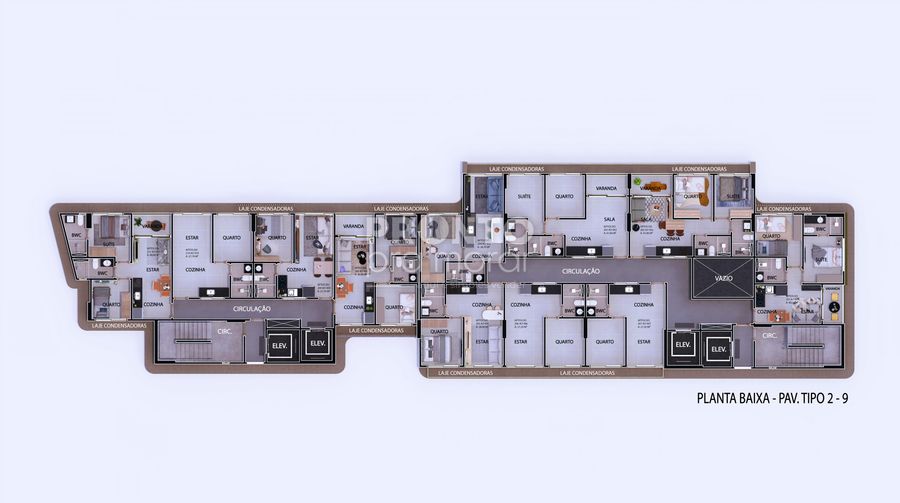 Apartamento à venda com 1 quarto, 27m² - soledade,Recife