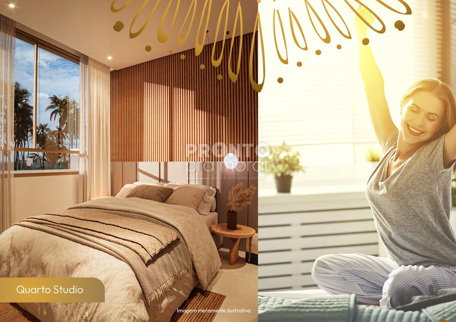 Apartamento à venda com 1 quarto, 22m² - Tamandaré ,Tamandaré