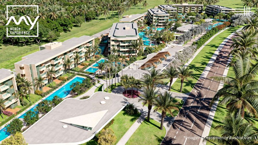 Apartamento à venda com 1 quarto, 26m² - Muro Alto ,Ipojuca