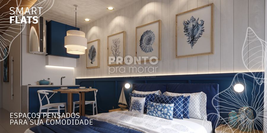 - Flat com 1 quarto em Porto de Galinhas