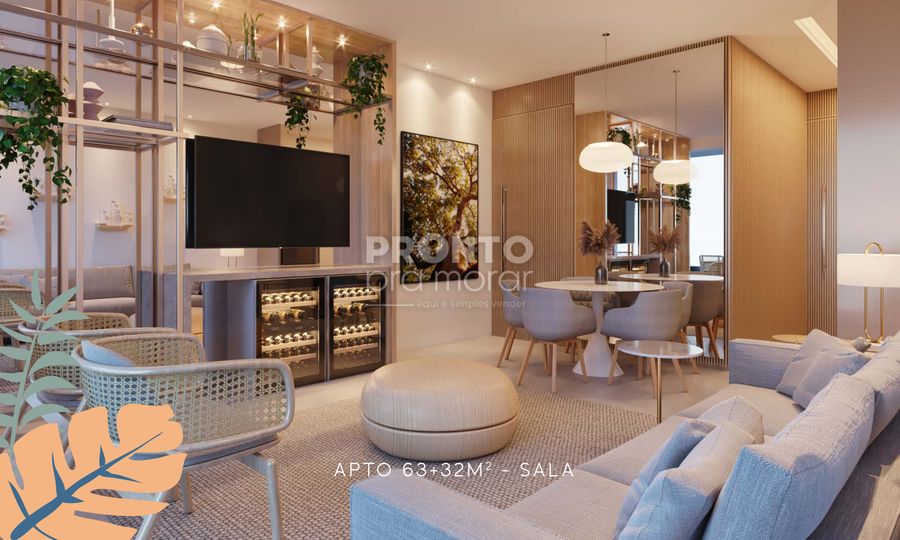 Apartamento à venda com 2 quartos, 89m² - Centro,Ipojuca