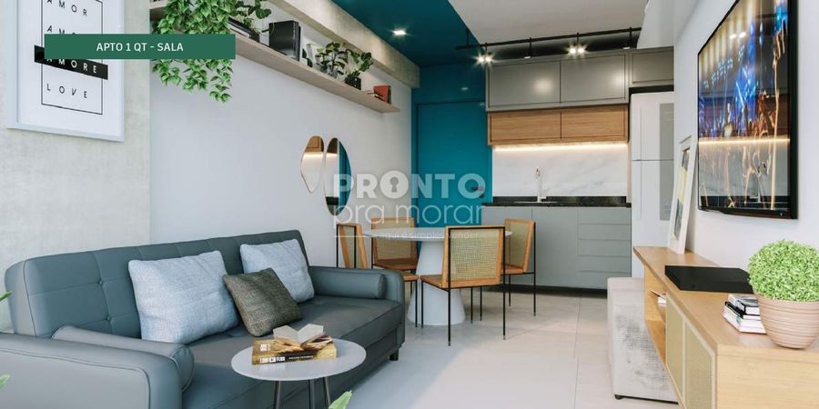 Apartamento à venda com 1 quarto, 27m² - Boa Viagem,Recife