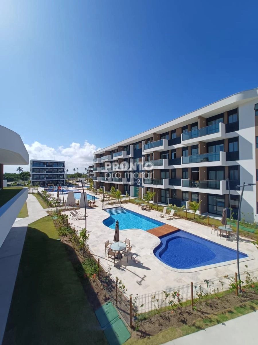 Apartamento à venda com 1 quarto, 28m² - Praia de Muro Alto,Ipojuca