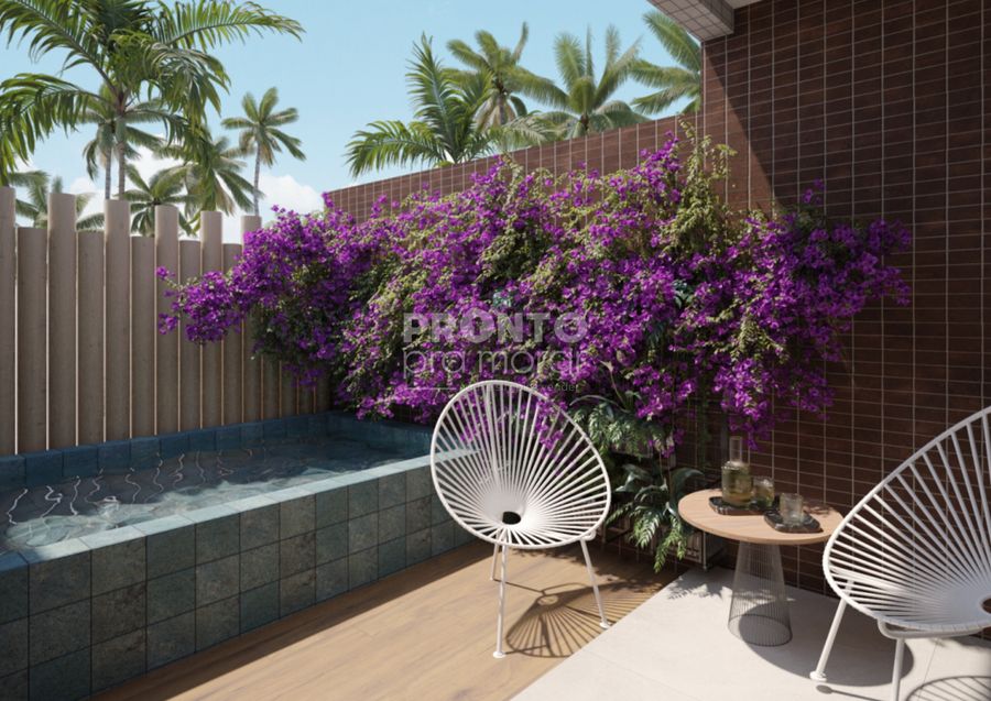  - Flat com 1 quarto em Praia dos Carneiros