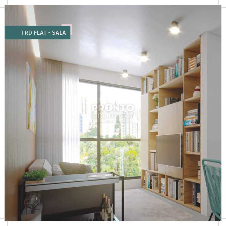 Apartamento à venda com 1 quarto, 28m² -  Casa Amarela ,Recife