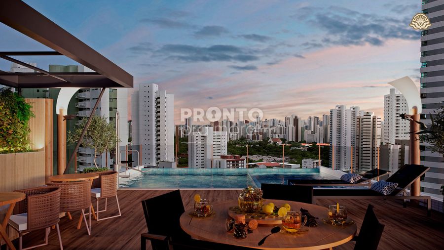 Apartamento à venda com 1 quarto, 28m² - Torre,Recife