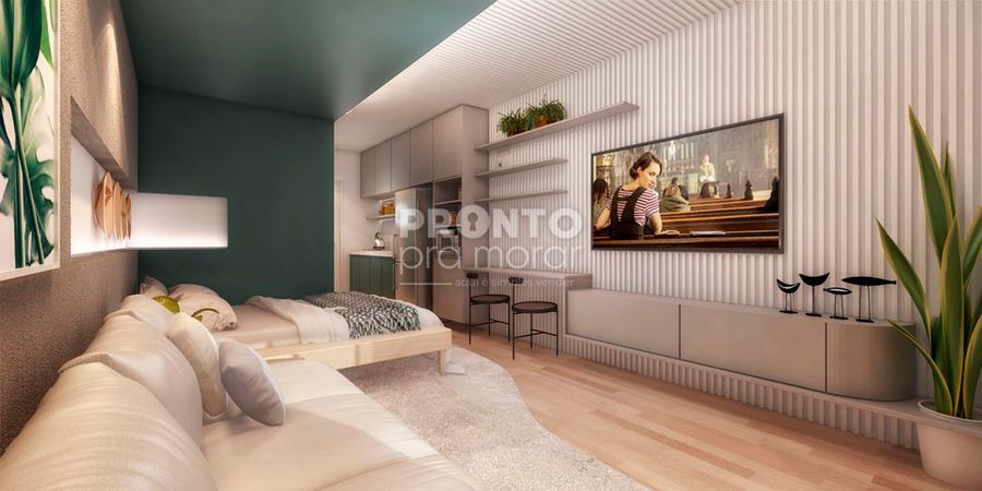  - Flat com 1 quarto em Centro