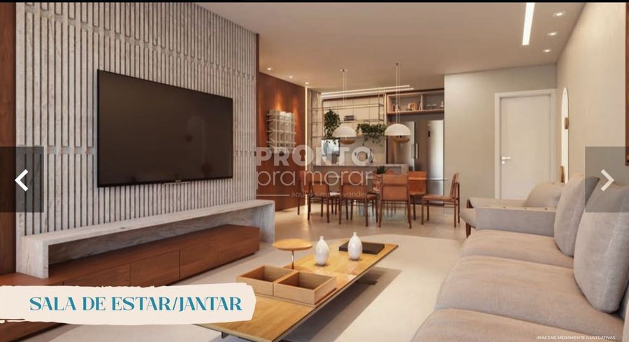  - Apartamento com 3 quartos em Piedade