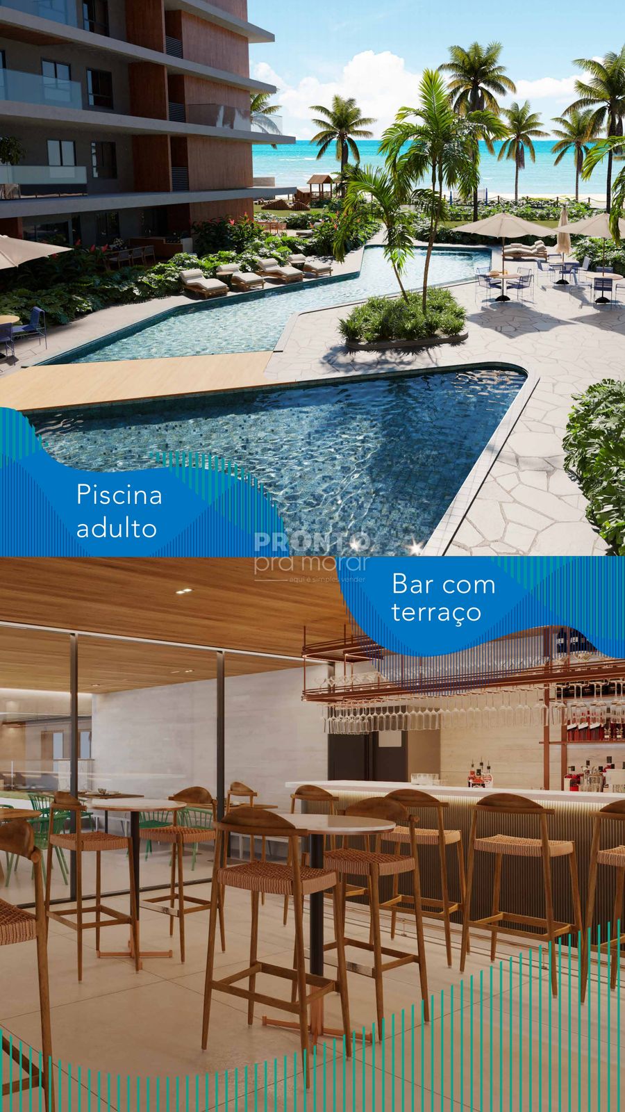  - Flat com 1 quarto em Praia do Camacho