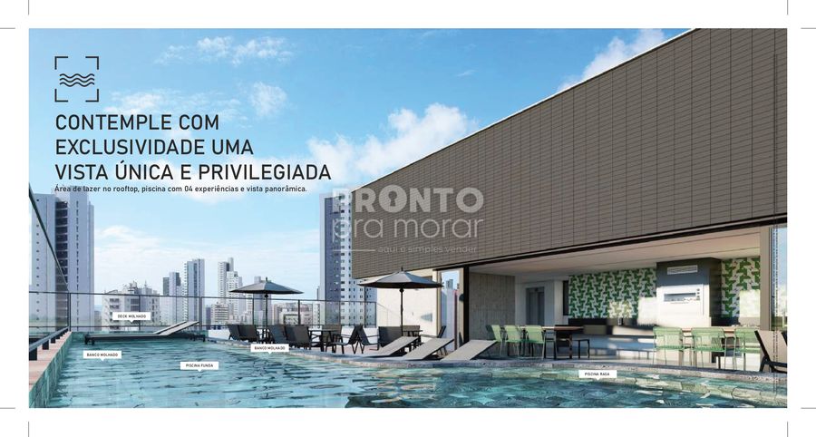  - Apartamento com 1 quarto em Boa Viagem