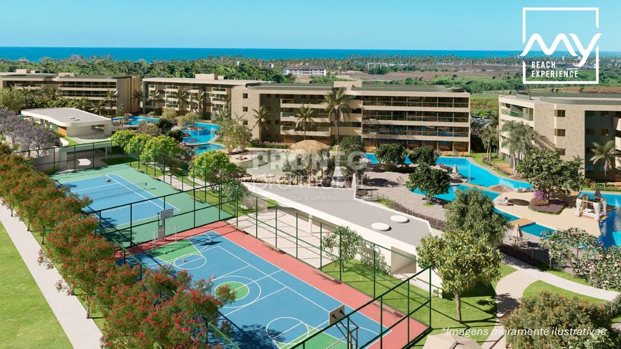  - Flat com 1 quarto em Muro Alto