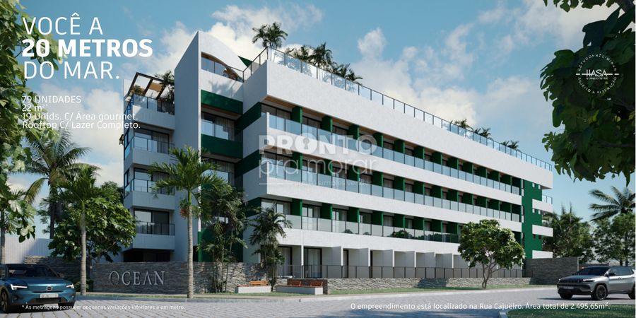  - Flat com 1 quarto em Porto de Galinhas
